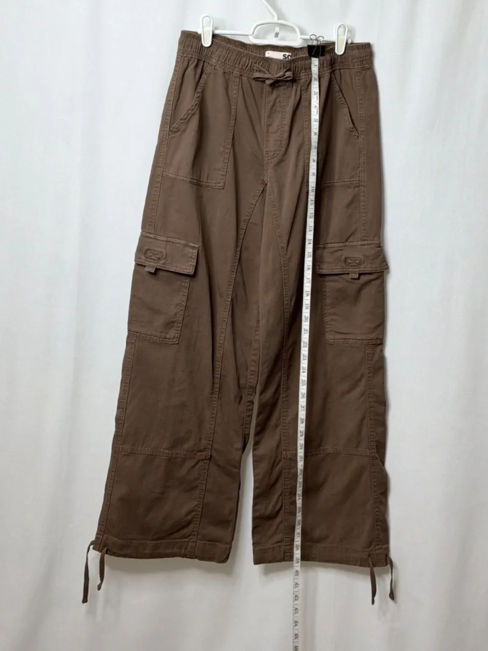 SO Juniors Brown Cargo Pants Size M - Picture 4 of 7
